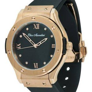 Elico Assoulini Diamante Unisex Wrist Watch-(Gold)